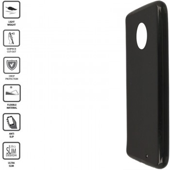 Silikoninis juodas dėklas (MOTO X4)